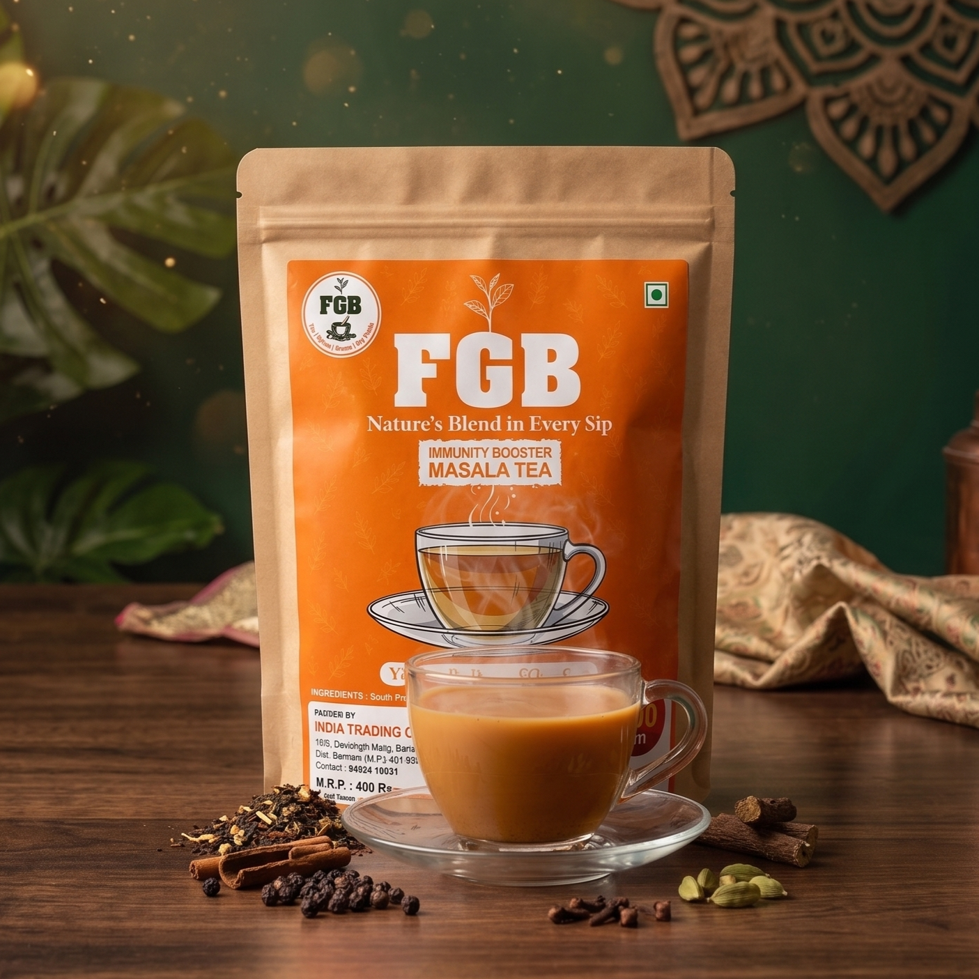 Authentic Masala Chai